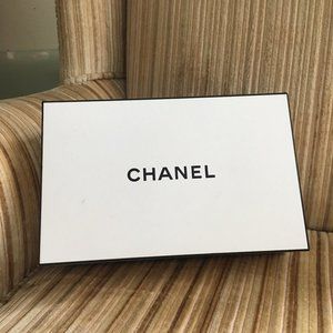 Authentic white Chanel Gift Box  5.5 x 8.75"
